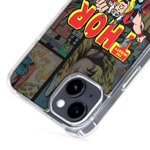 Marvel Classic Comics The Mighty Thor Vintage iPhone 15 MagSafe Case